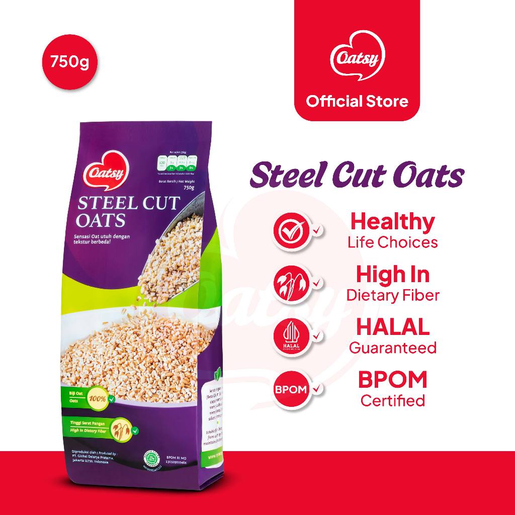 

OATSY Steel Cut Oats 750g