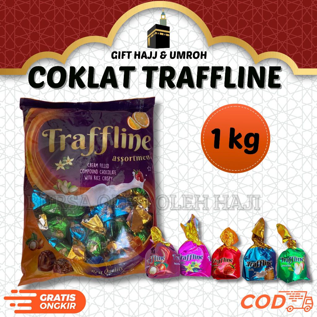 

COKLAT TURKEY TRAFFLINE 1 KG NO REPACK COKLAT ARAB I CEMILAN LEBARAN I COKELAT TRAFFLINE I COKELAT ASLI ORIGINAL BEST QUALITY OLEH OLEH HAJI DAN UMROH