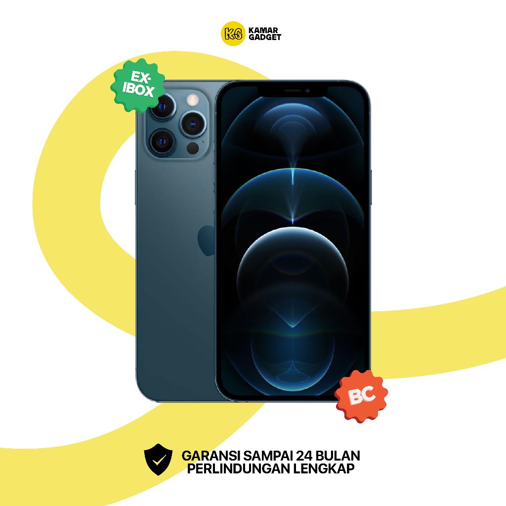 Apple iPhone 12 PRO MAX Second 128GB 256GB Fullset Original Bergaransi Resmi