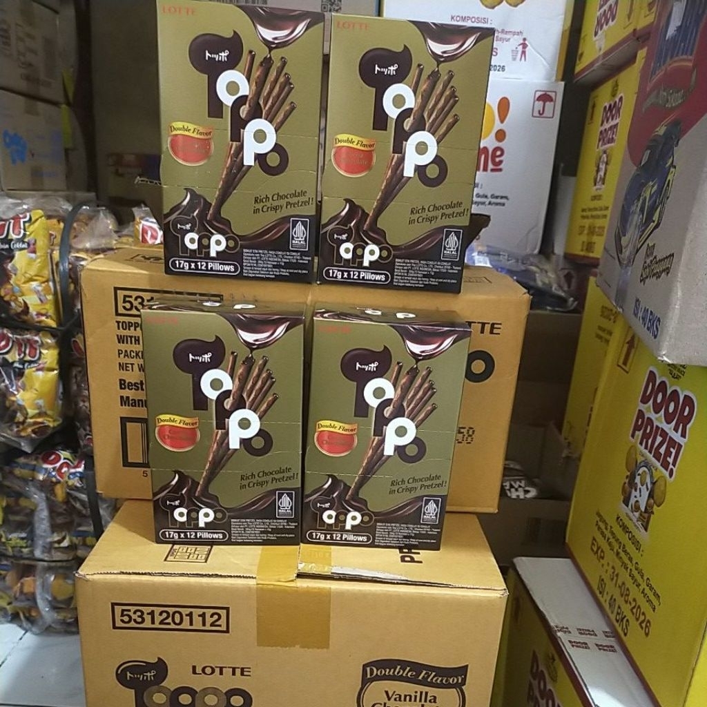 

TOPPO - Rich Chocolate in Crispy Pretzel