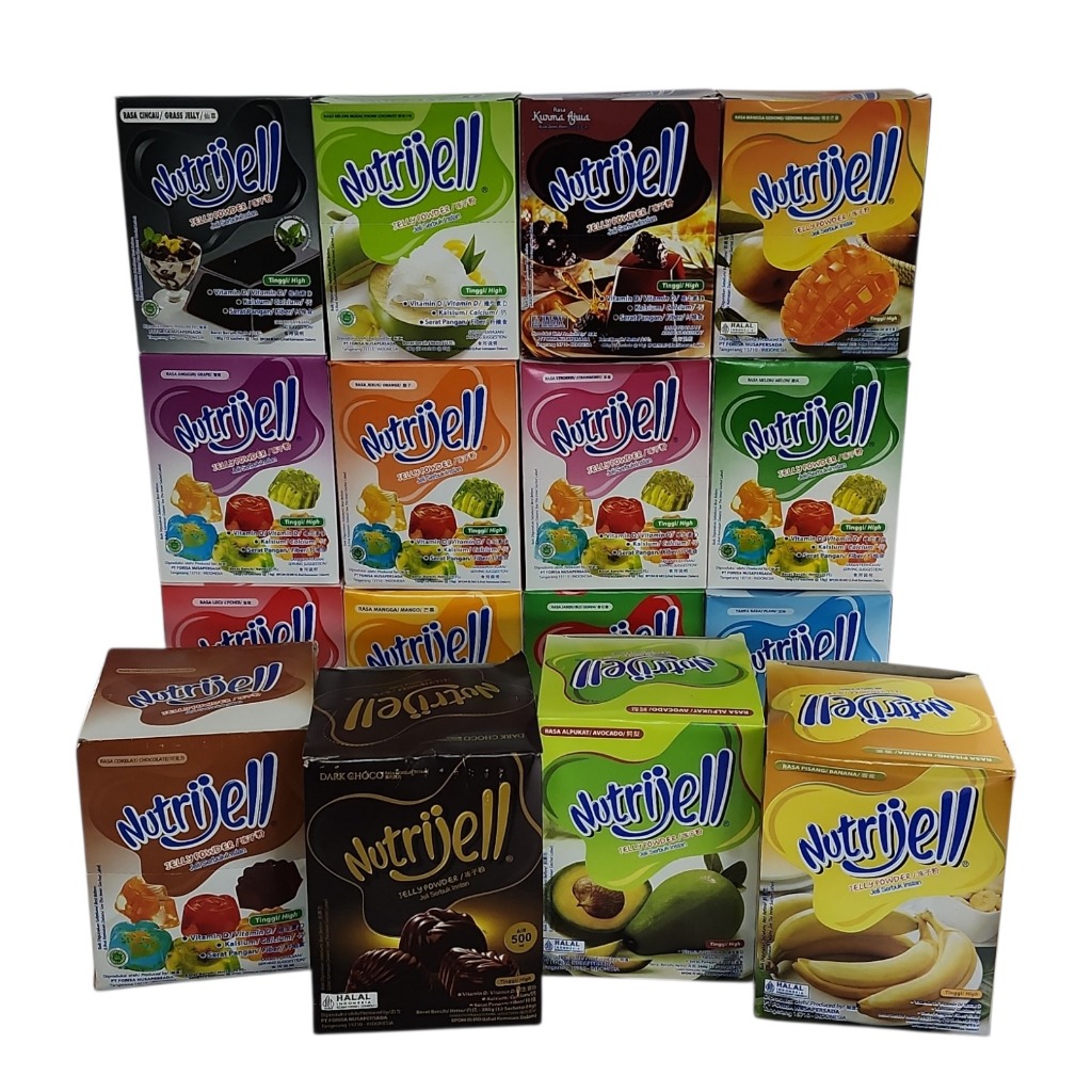 Nutrijell Aneka Rasa Buah Kemasan Besar/ REGULAR BOX