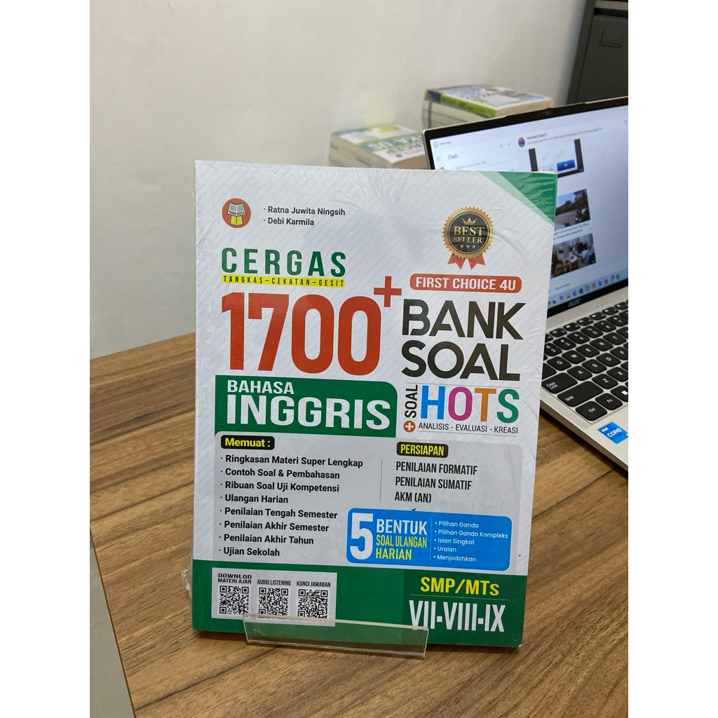 Cergas 1700+ Bank Soal Bahasa Inggris SMP/MTs Kelas VII-VIII-IX (Ratna Juwita Ningsih)