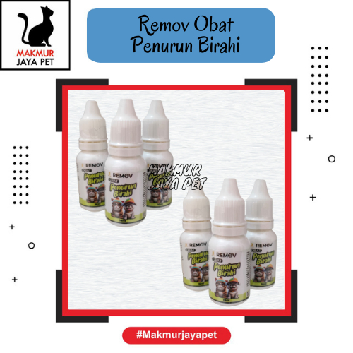Obat Penurun Birahi Kucing Anjing / REMOV PENURUN BIRAHI 10ML