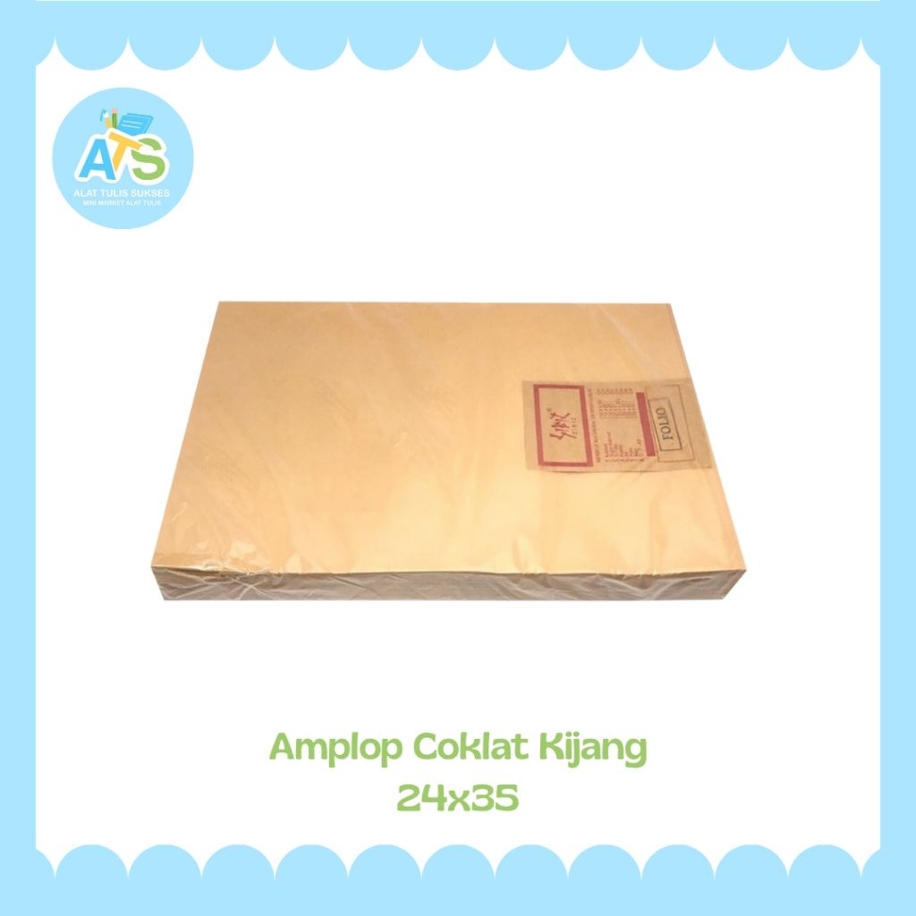 

amplop coklat kijang 24 × 35