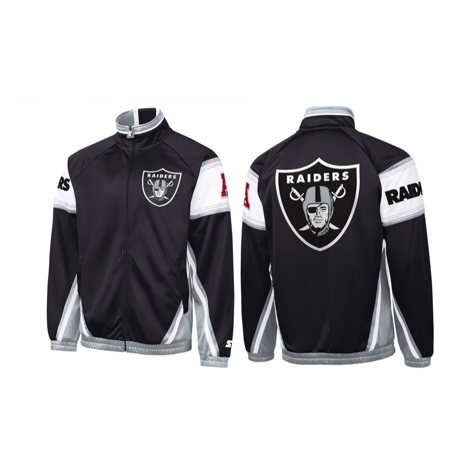 STARTER RAIDERS TRACK JACKET