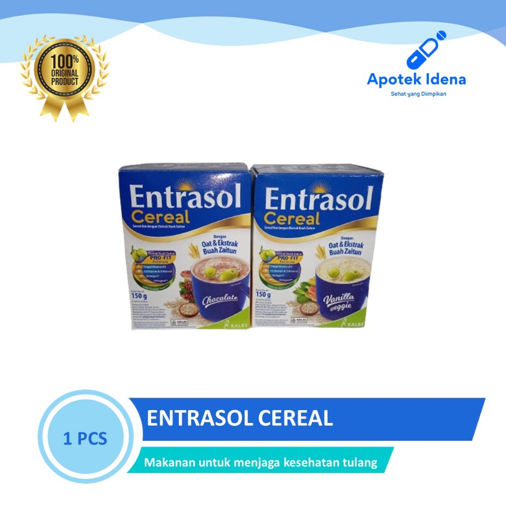 

ENTRASOL QUICK START SEREAL LESS SUGAR WITH CHIA SEED ISI 5 SACHET CEREAL SEREAL (KEMASAN BARU)