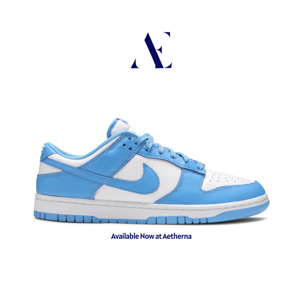 Aetherna. - Sepatu Sneakers Dunk Low University Blue Authentic