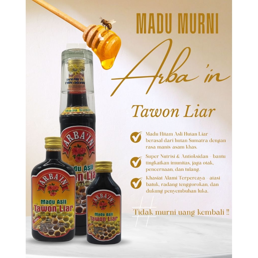 

Arba'in Madu hutan liar - madu asli murni