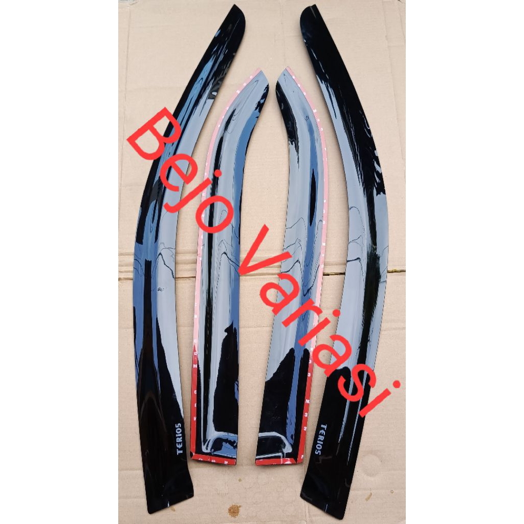 Talang air mobil terios konde lama slim car accessories