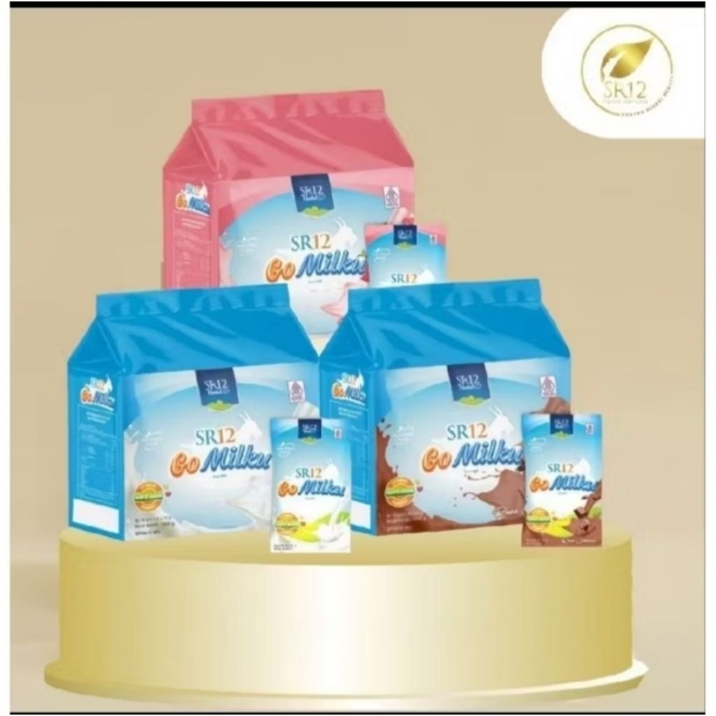 

GOMILKU SR12 POUCH 40 sachet SUSU KAMBING Etawa Susu kesehatan