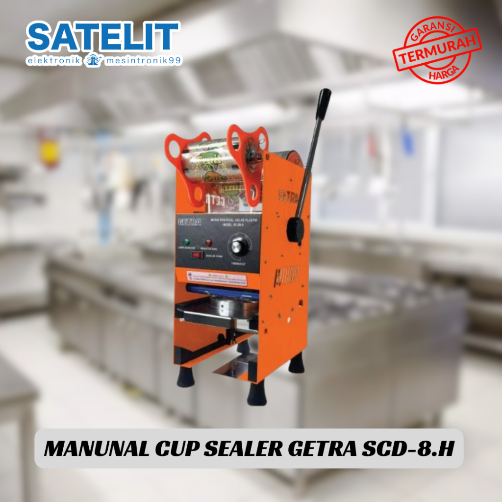 MANUNAL CUP SEALER GETRA SCD-8.H - TIPE TERBARU - 22OZ