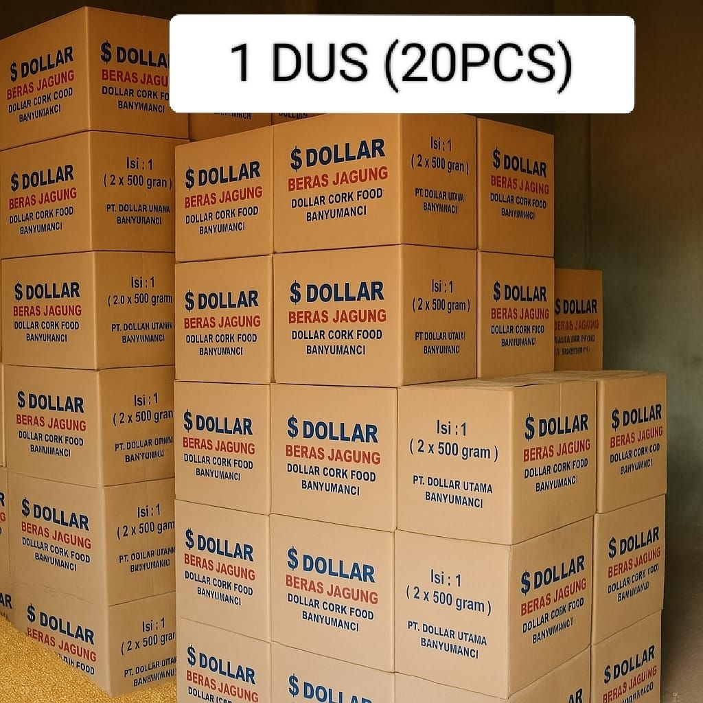 

JAGUNG DOLLAR 1 DUS ISI 20 PCS