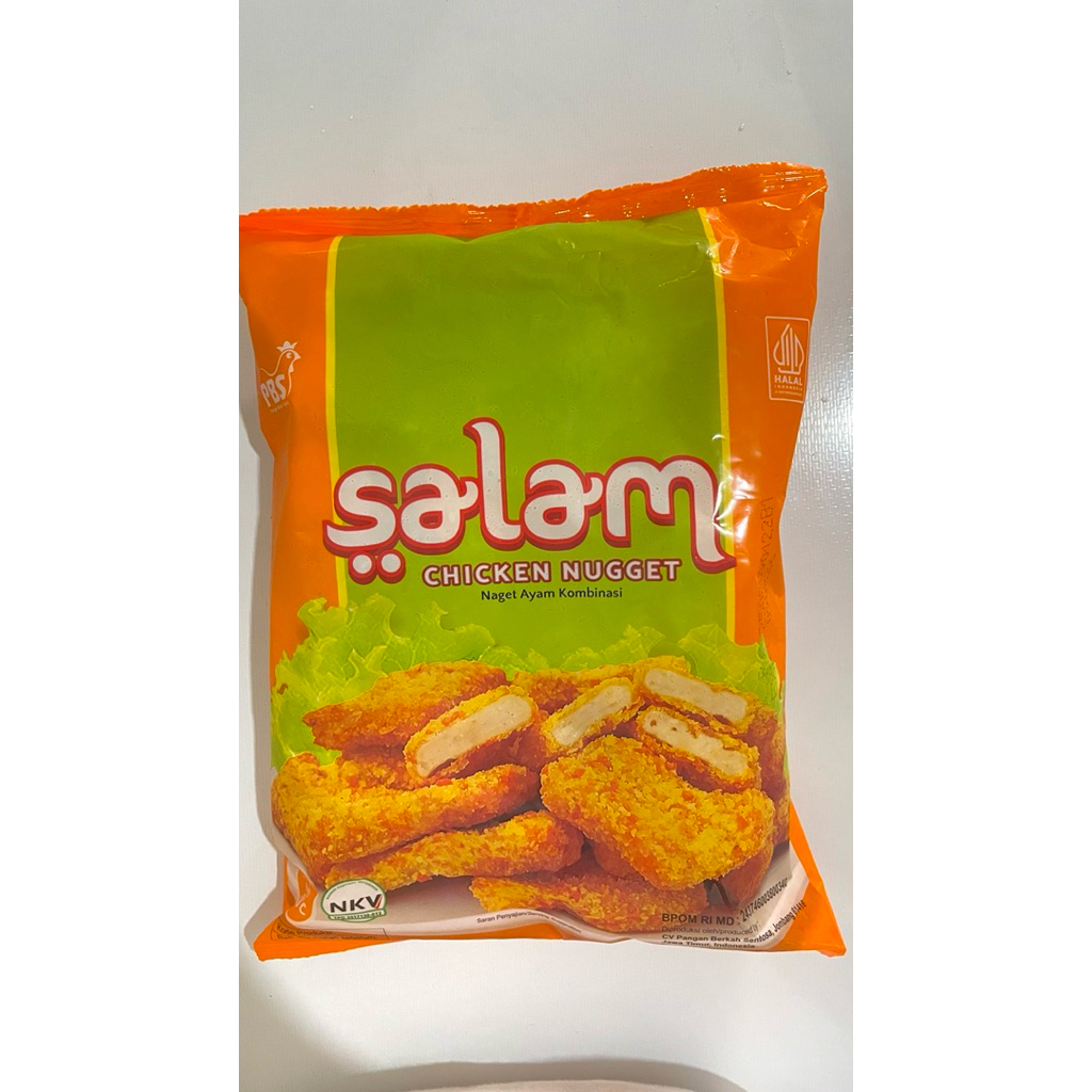 Nugget Salam 500 gram Frozen Food Murah Open Reseller