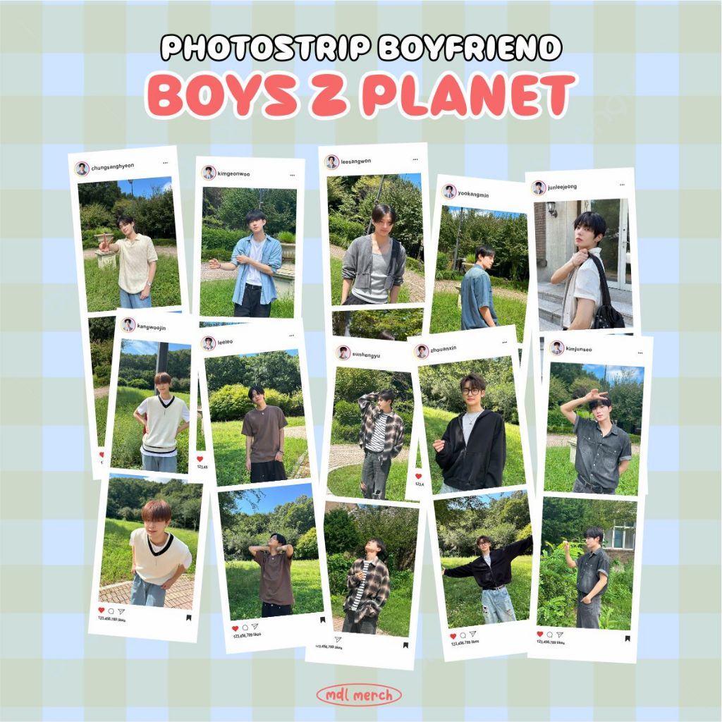BOYS 2 PLANET / BOYS II PLANET / BOYS PLANET 2 / ALD1 / ALPHA DRIVE ONE / BOYFRIEND PHOTOSTRIP /  PH