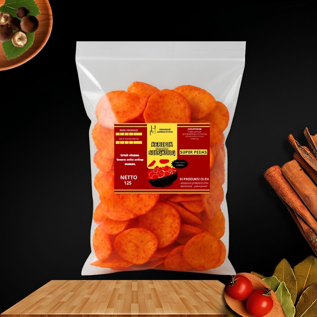 

KONGCHIPS || Keripik Singkong || Kripset || Rasa Pedas