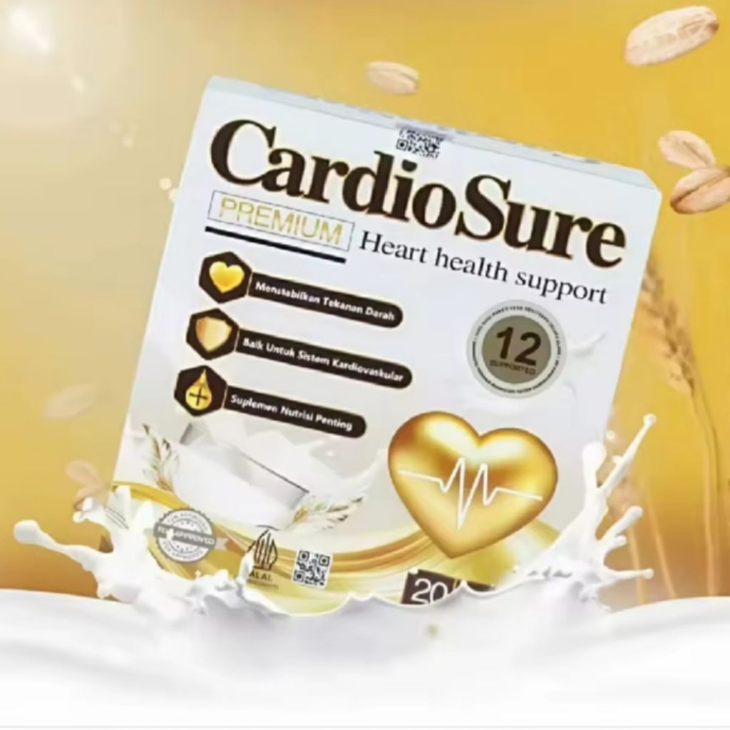 

PROMO cardiosure asli 100% original " cardiosure susu" cardiosure official store " cardiosure premium jantung kolesterol hipertensi