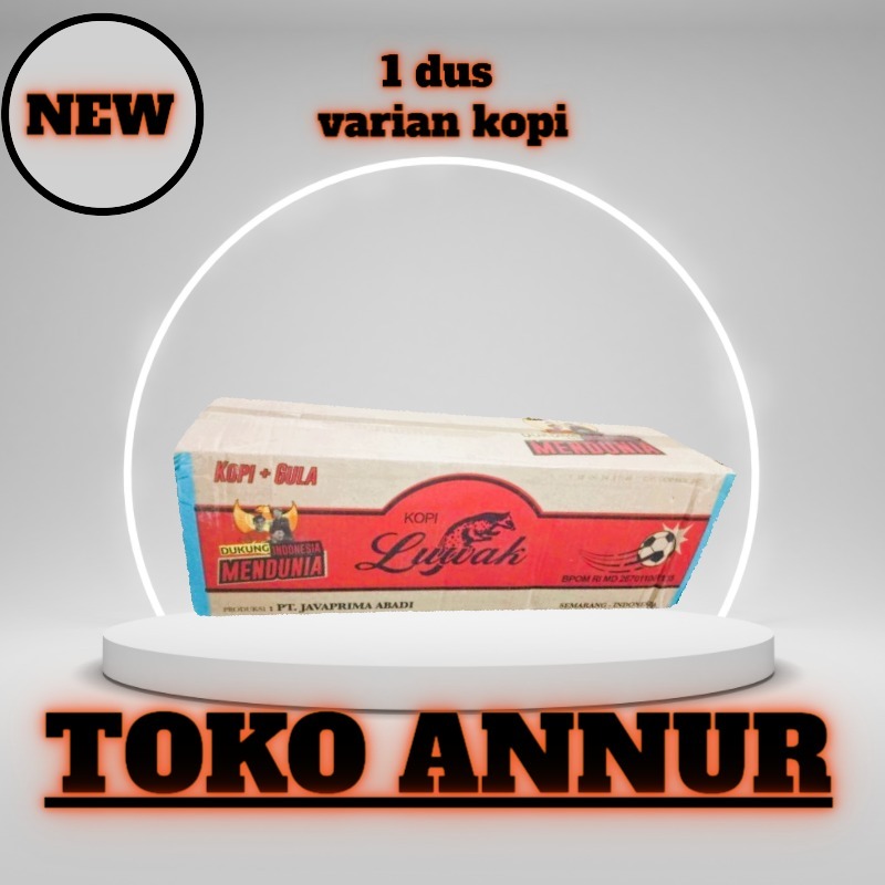 

1 dus kopi luwak hitam kopi + gula kemasan rtg , luwak hitam kemasan rtg , varian kopi rtg