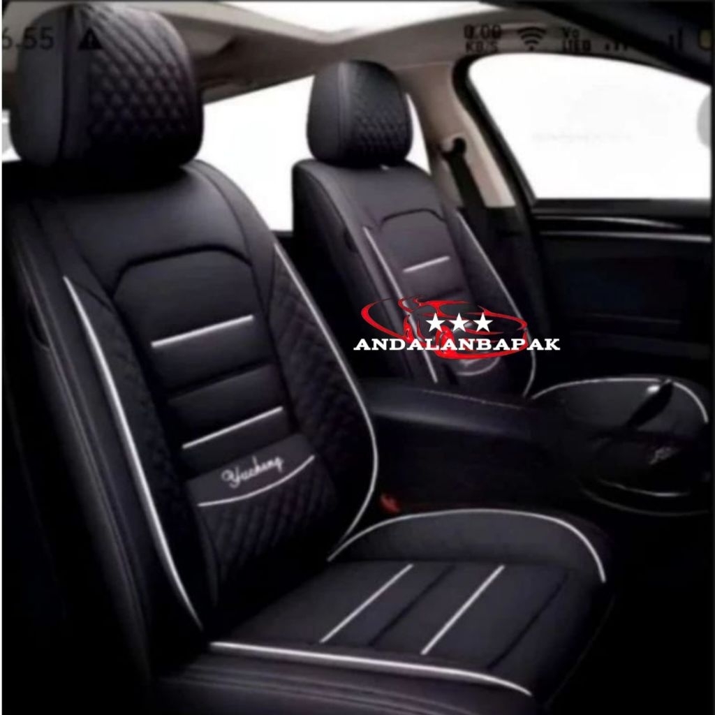sarung jok mobil Agya Ayla 2013-2014-2015 full set 2 baris