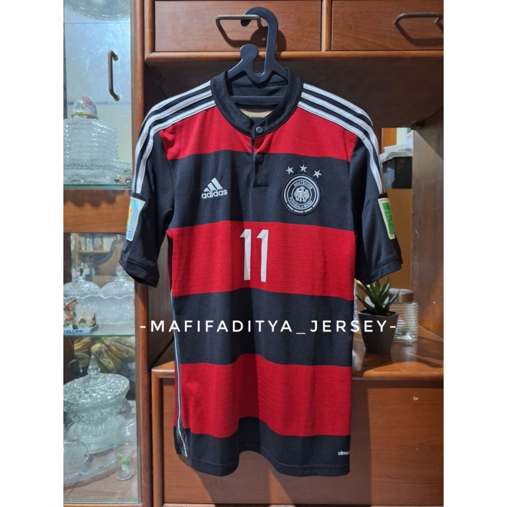 Jersey Jerman Away 2014 Original Replika Size S NNS KLOSE 11