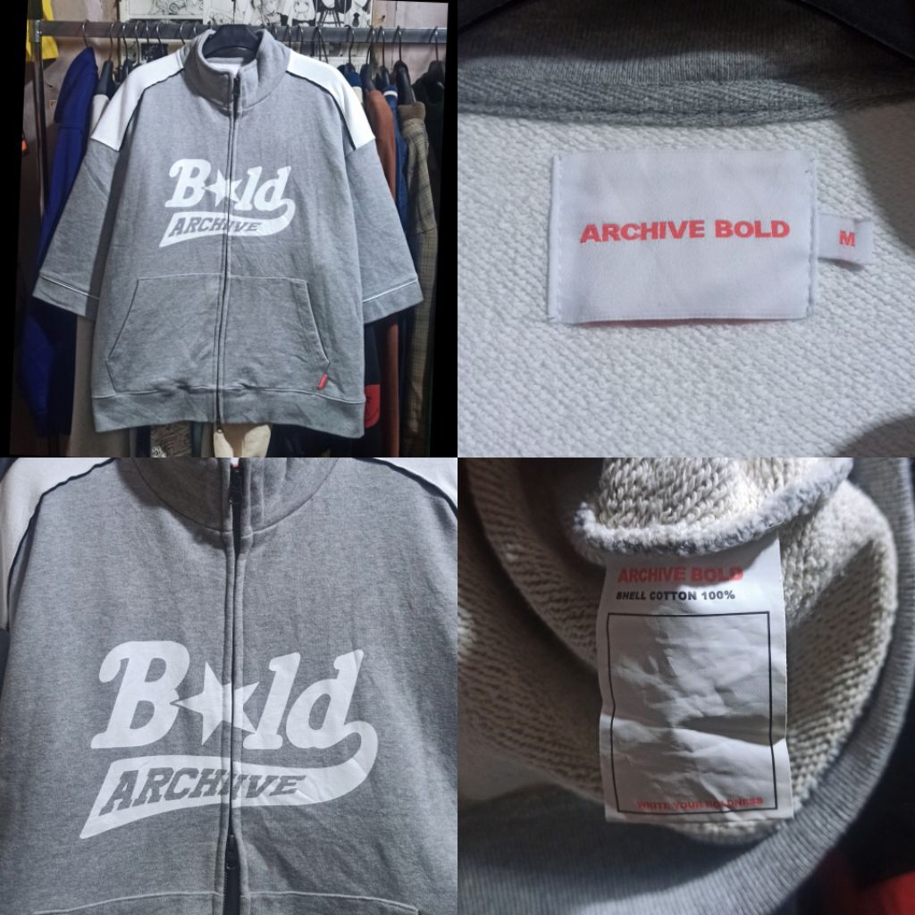 Archive bold half track top