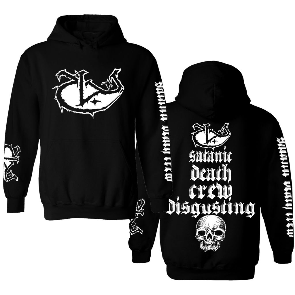 Sweater Hoodie Najah - Satanic hitam