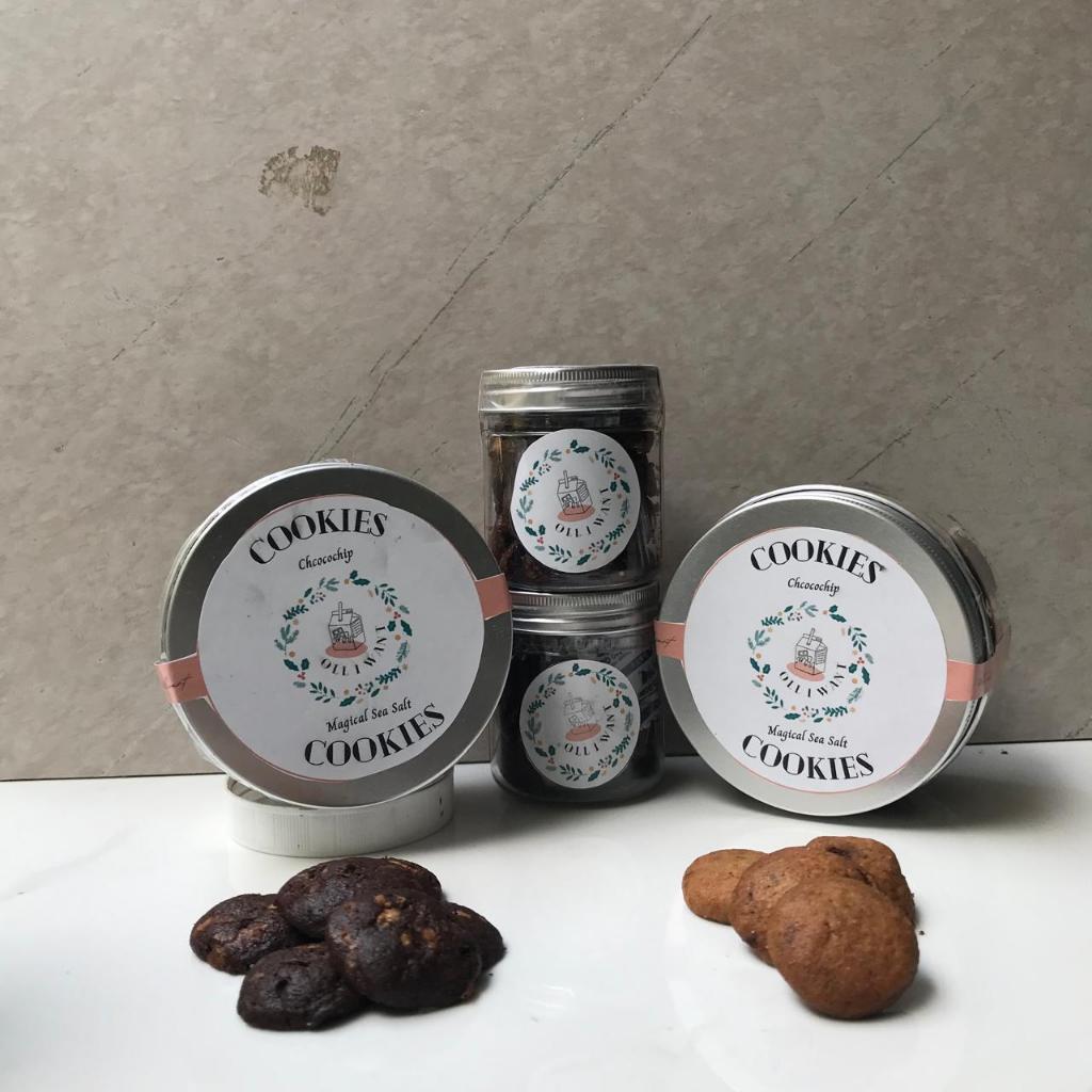 

Chocochip Cookies Original and Seasalt 150 gram