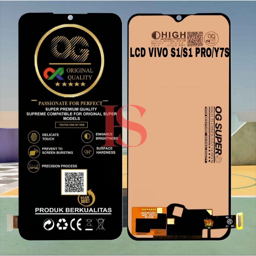LCD VIVO S1 PRO LCD FULLSET TOUCH SCREEN LCD VIVO S1/S1 PRO/Y7S ORIGINAL