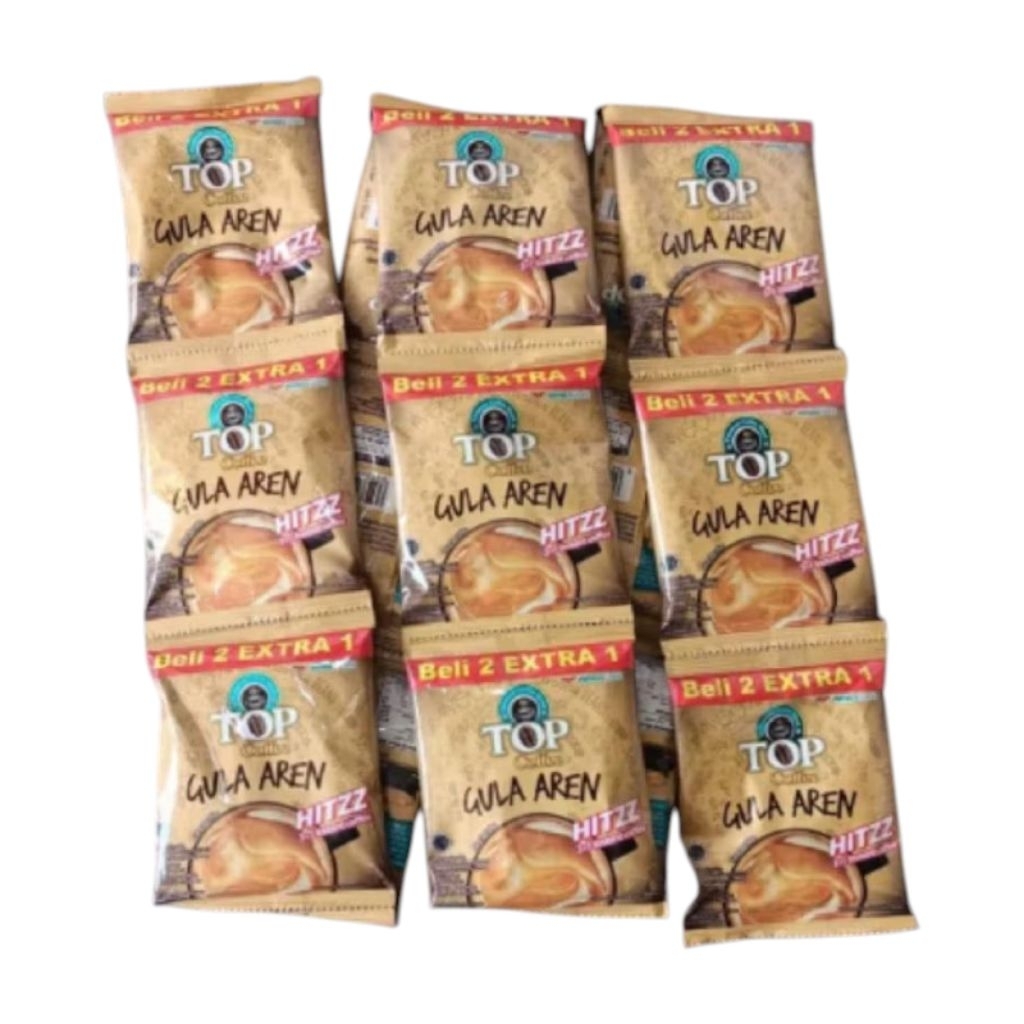 

(isi 10+5) 1RENCENG TOP GULA AREN KOPI isi 15 sachet//coffee 3in1