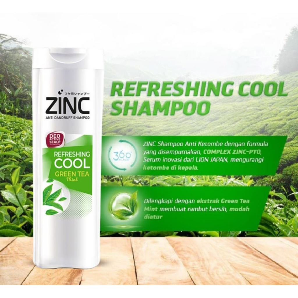 Zinc sampo botol 170ml l PROMO SAMPO ZINC MURAH MERIAH I SALE PROMO MURAH SAMPO 170ML