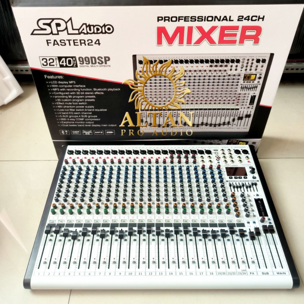 Mixer 24 channel SPL Audio Faster 24 Original Mixer Audio Faster 24 SPL Audio mixer 24 Channel / Mix