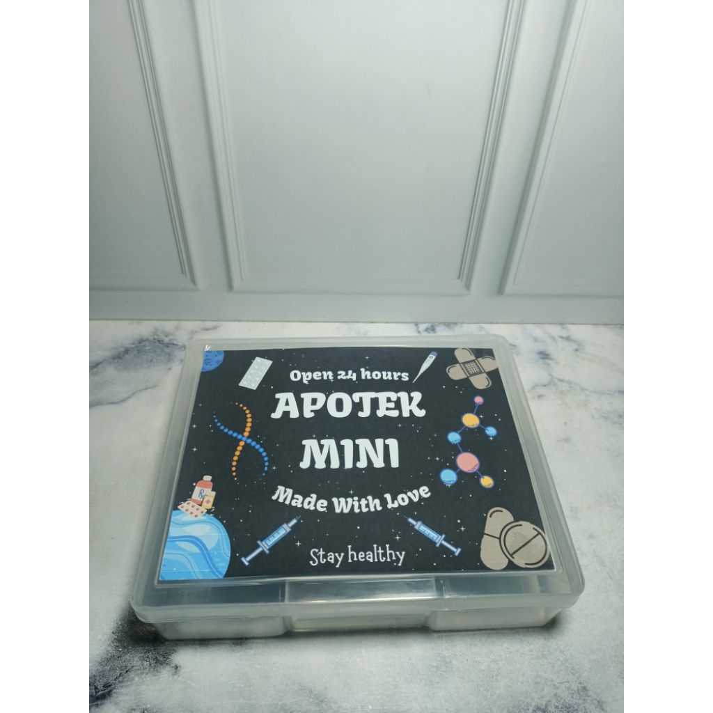 Apotek Mini by. Chifty / apotek mini kotak/ p3k / kotak obat / kotak emergency