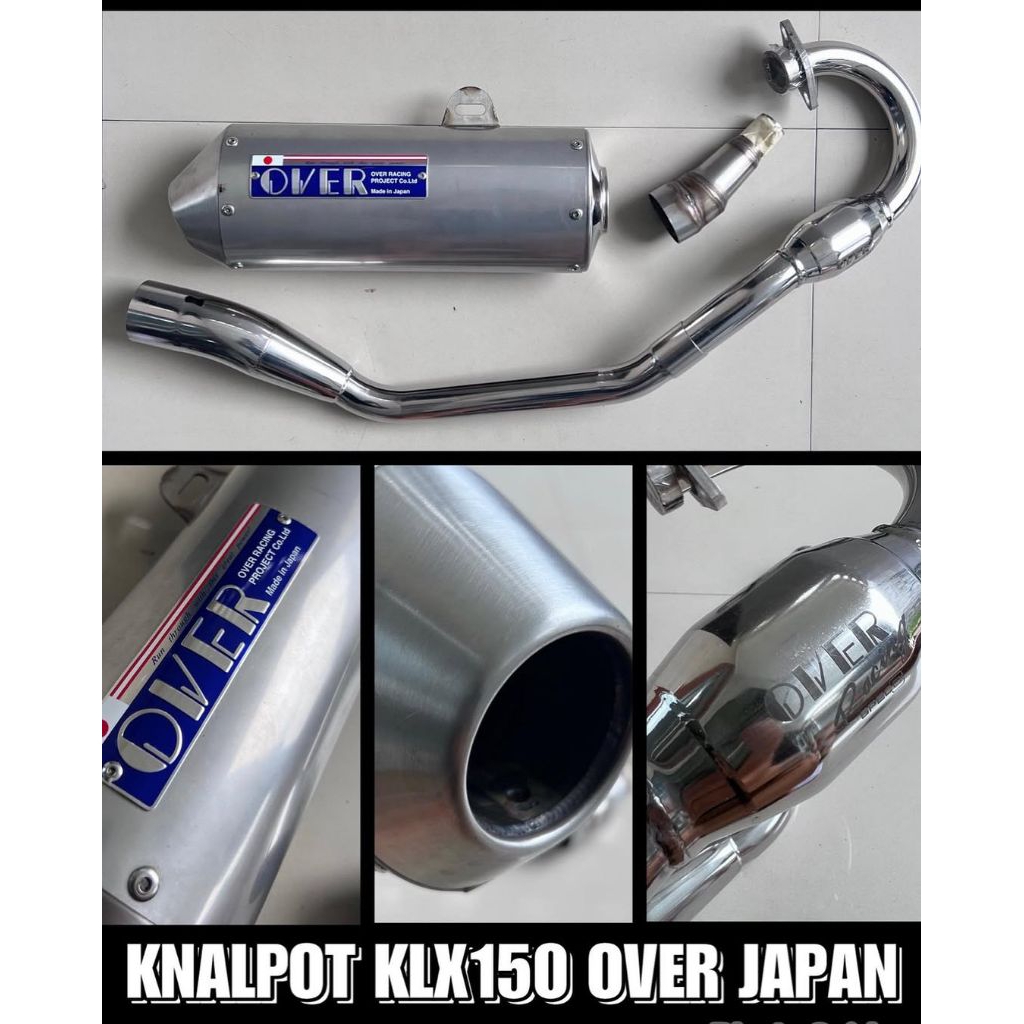 Knalpot OVER Japan Original - KLX 150
