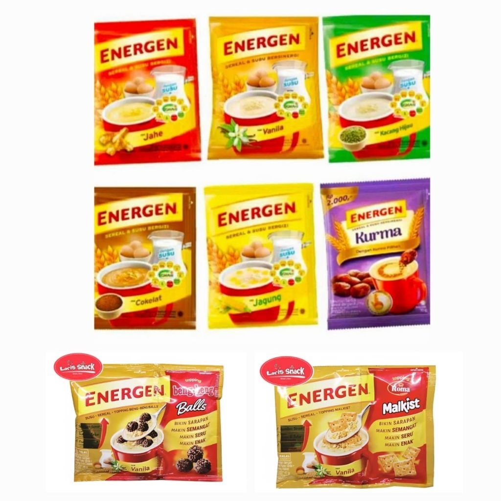

Susu Sereal Energen All Variant (isi 10)