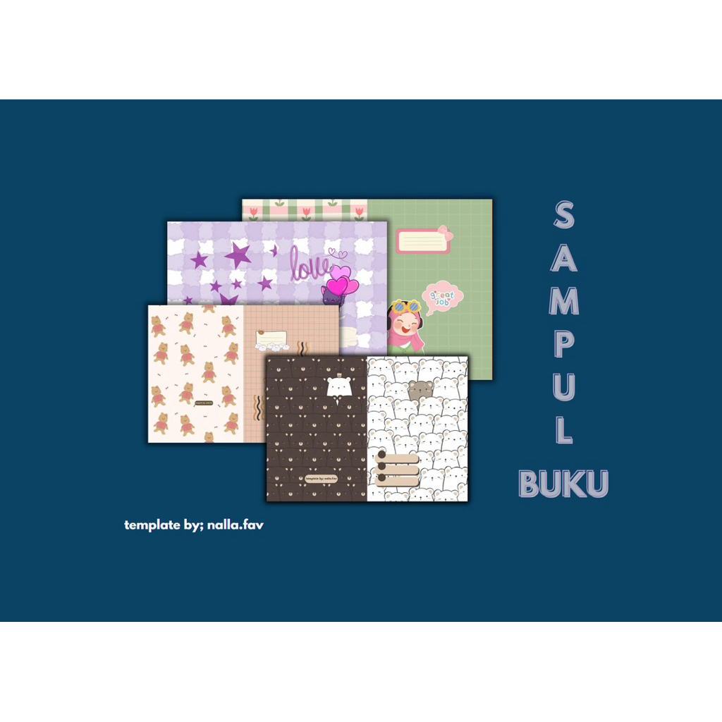 

SAMPUL BUKU REMAJA ANAK AESTHETIC by nallafav