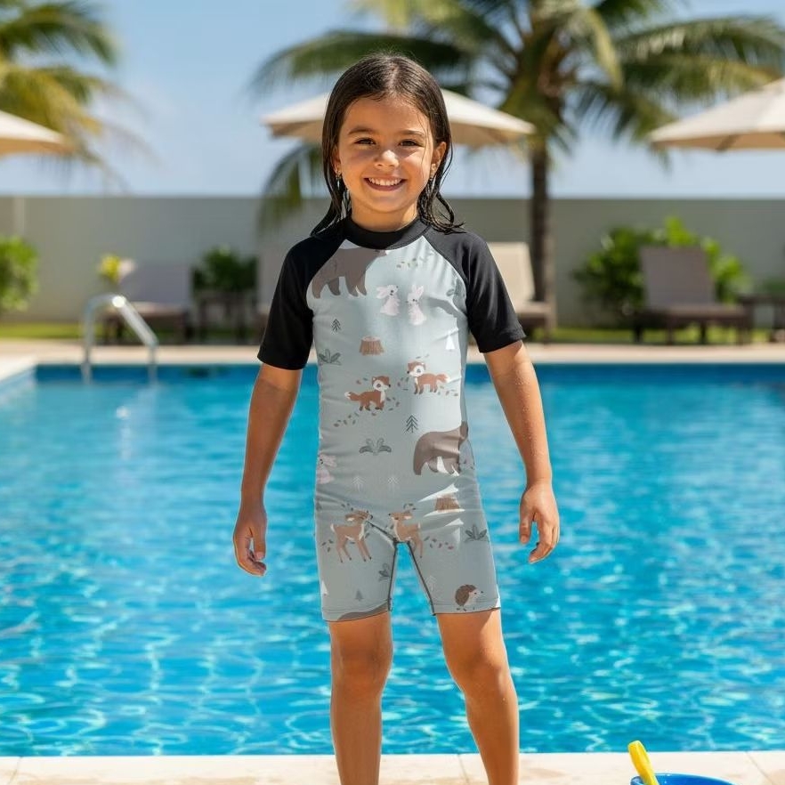 Baju renang anak Animal Bear. pakaian anak . pakaian renang . pakaian renang anak