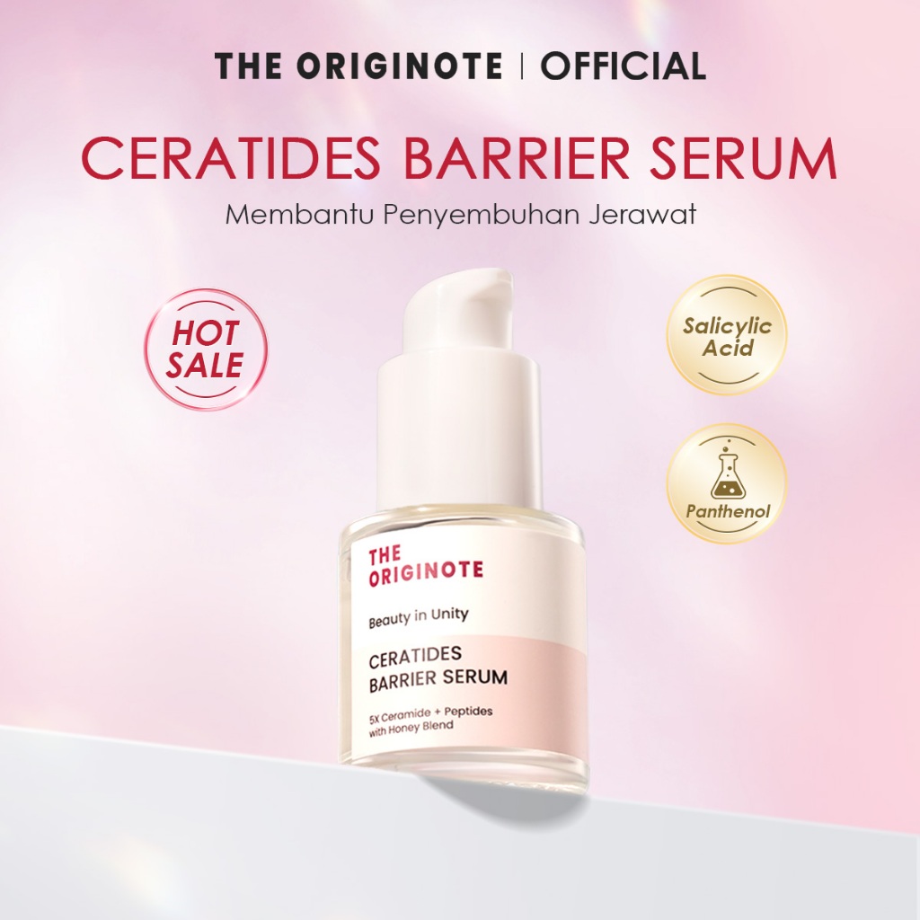 The Originote Ceratides Barrier Serum 20ml - Serum untuk Memperbaiki Skin Barrier dan Membantu Penye
