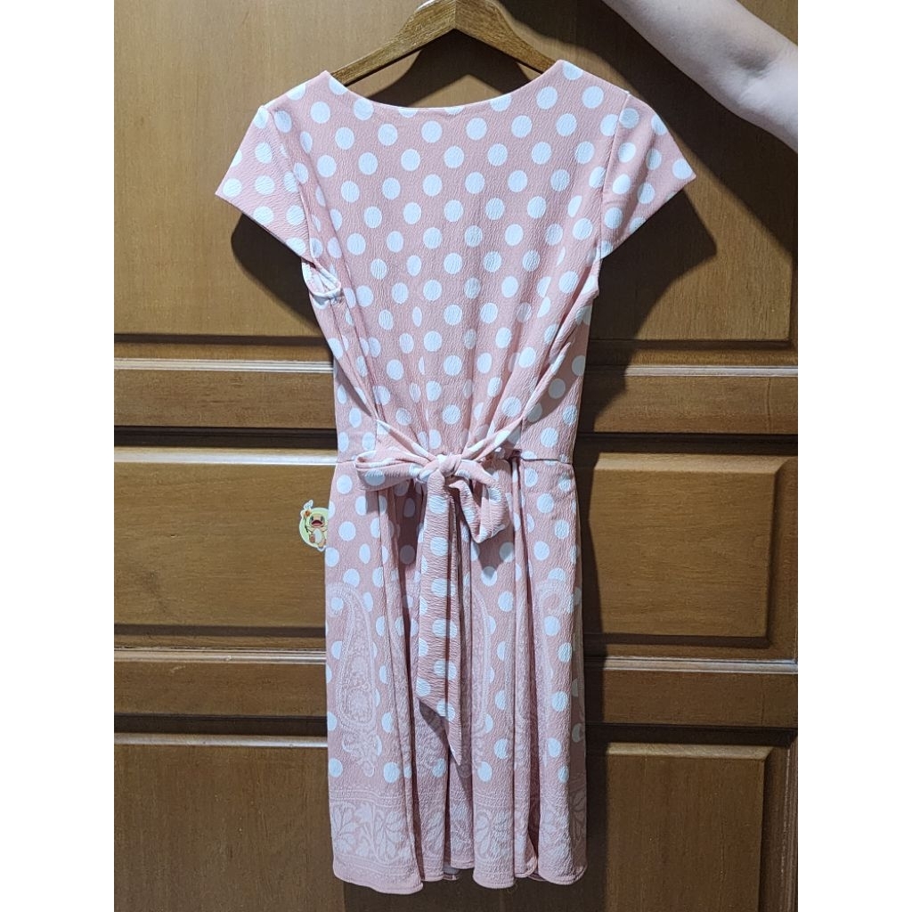 Dress Pink Polkadot