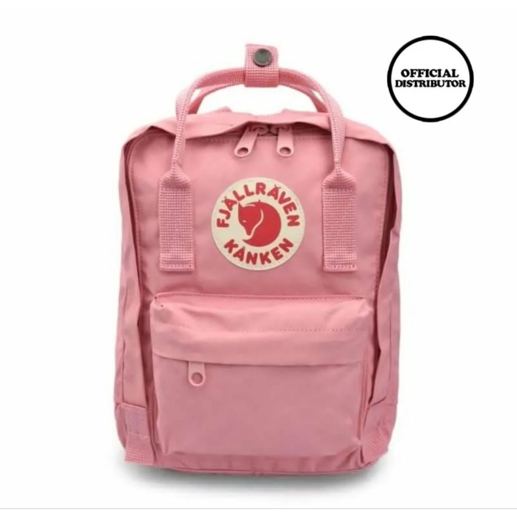 Tas Ransel Fjallraven Kanken Mini Original - Pink