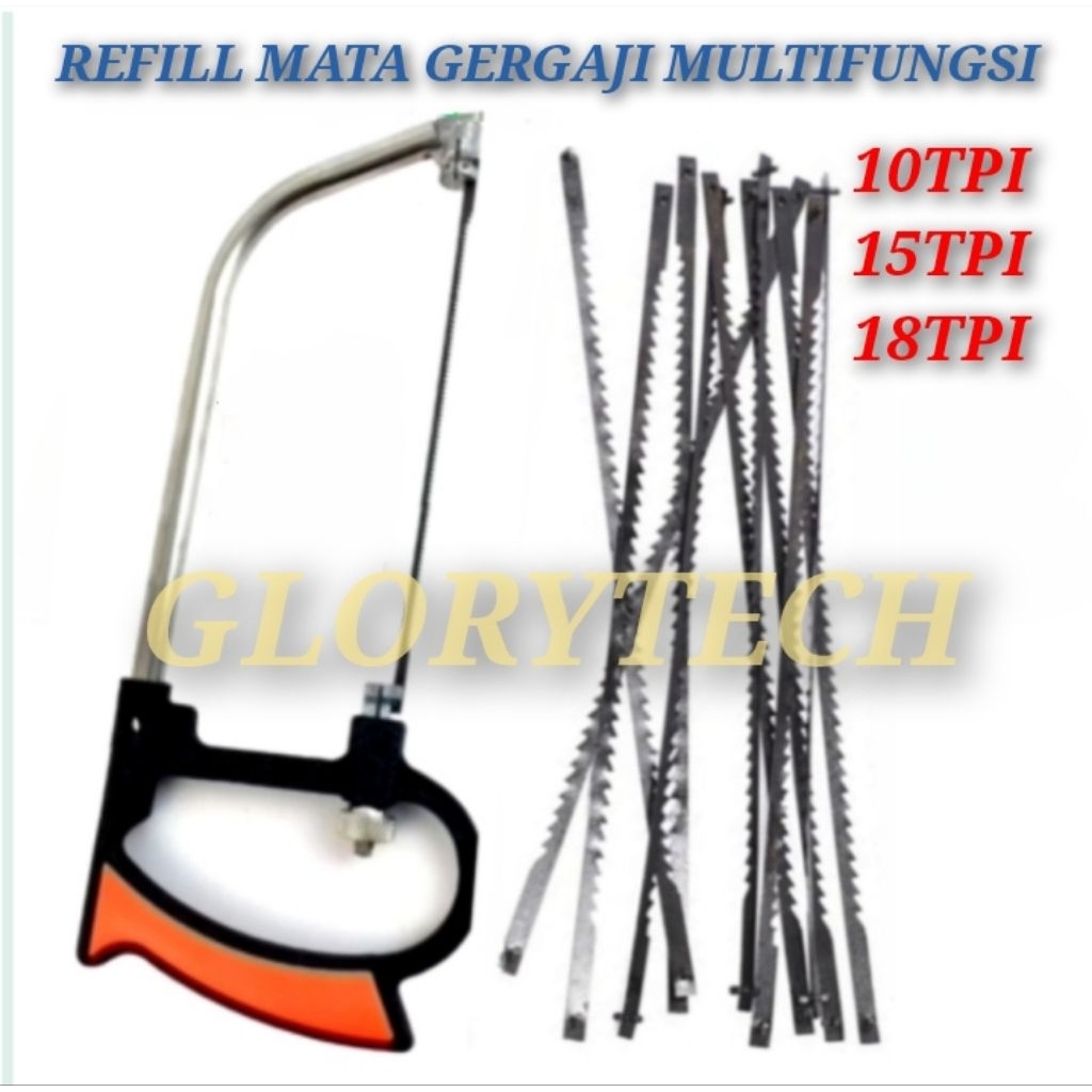 MATA GERGAJI SCROLL SAW / MATA GERGAJI UKIR PINNED/  MATA GERGAJI REFILL MAGIC SAW