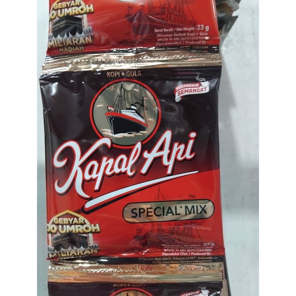 

kopi kapal api renceng dos