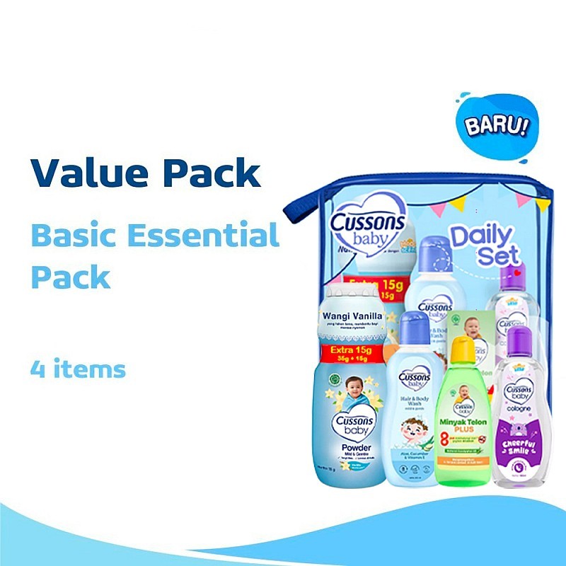 Cussons Baby Bag Gift Set Baby (( MINI )) Cussons Set Bedak Bayi Cussons | RANDOM