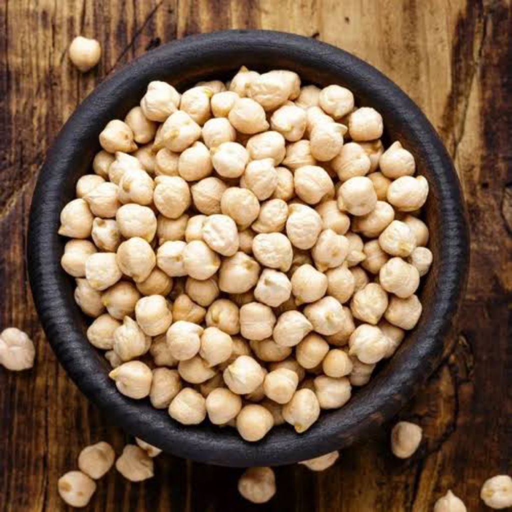 White Kebuli Chana Daal 9mm India Kacang Chickpea 1kg Kacang Chana Dal Kebuli Chana Garbazo Kacang A