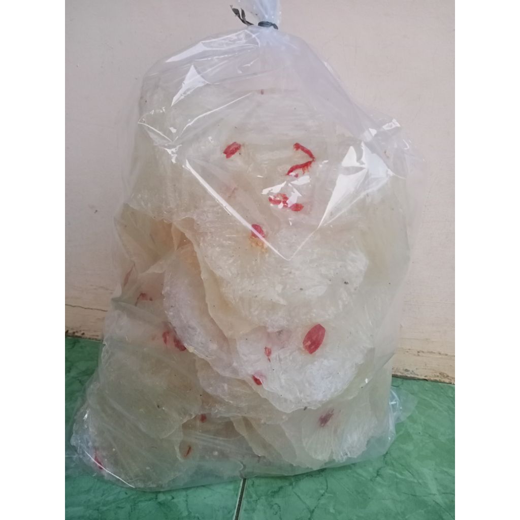 

Opak cimpring/Kecimpring pedas cabe rawit merah 1kg siap masak.