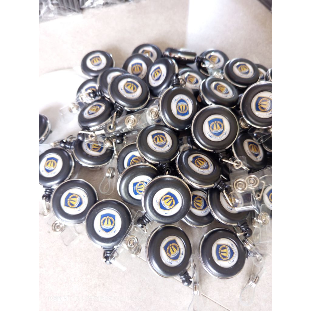 Yoyo Gantungan Idcard Pegawai  IMIGRASI Logo Terbaru Resin Timbul