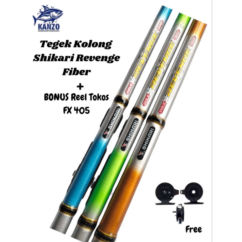 Joran Tegek Kolong Fiber Shikari Revenge