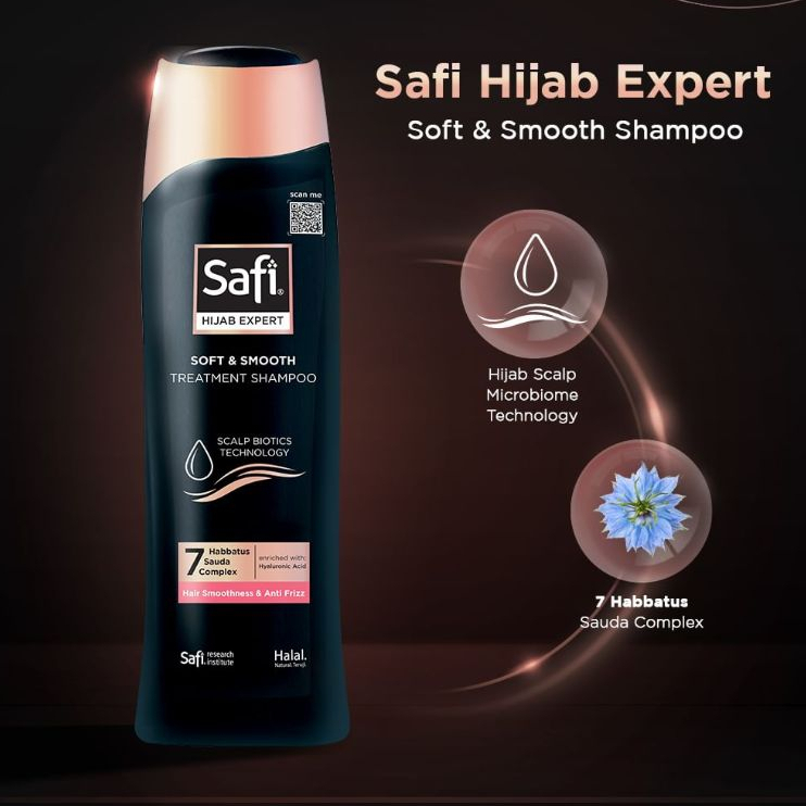 SAFI HIJAB EXPERT TREATMENT SHAMPOO SOFT & SMOOTH