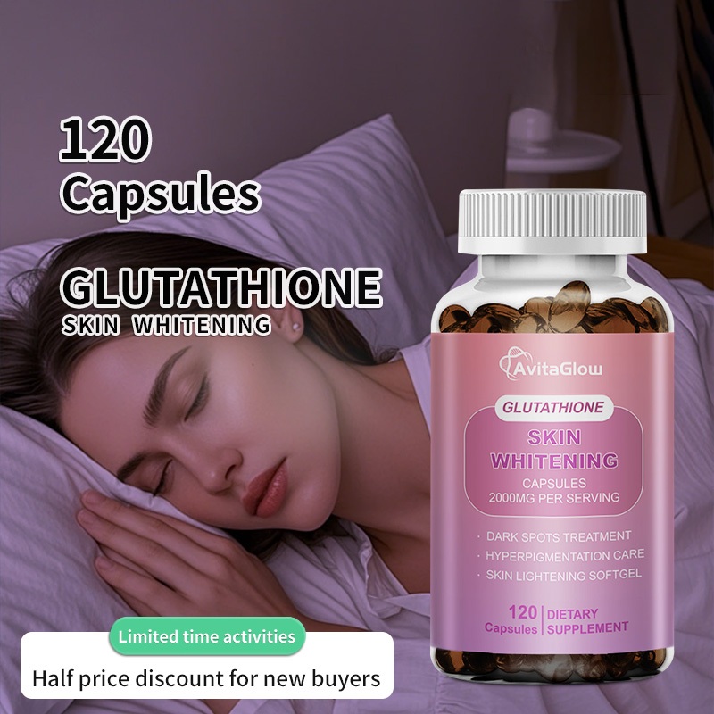 AVITAGLOW GLUTATHIONE 1000mg [BPOM RI MD] - SUPLEMEN PEMUTIH KULIT TERBAIK 2025  | HILANGKAN FLEK HI