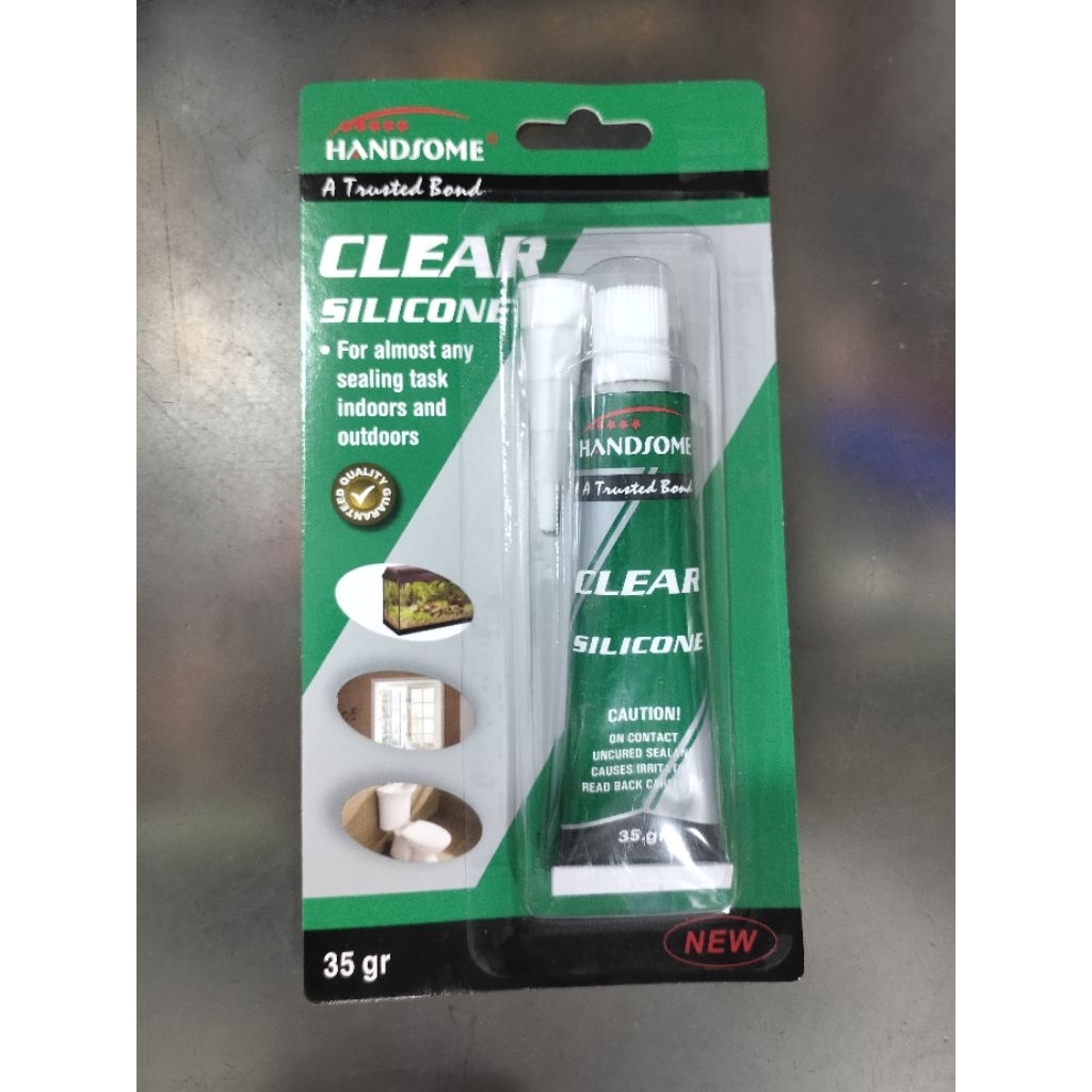 HANDSOME LEM SILICONE SEALANT/LEM KACA ODOL CLEAR