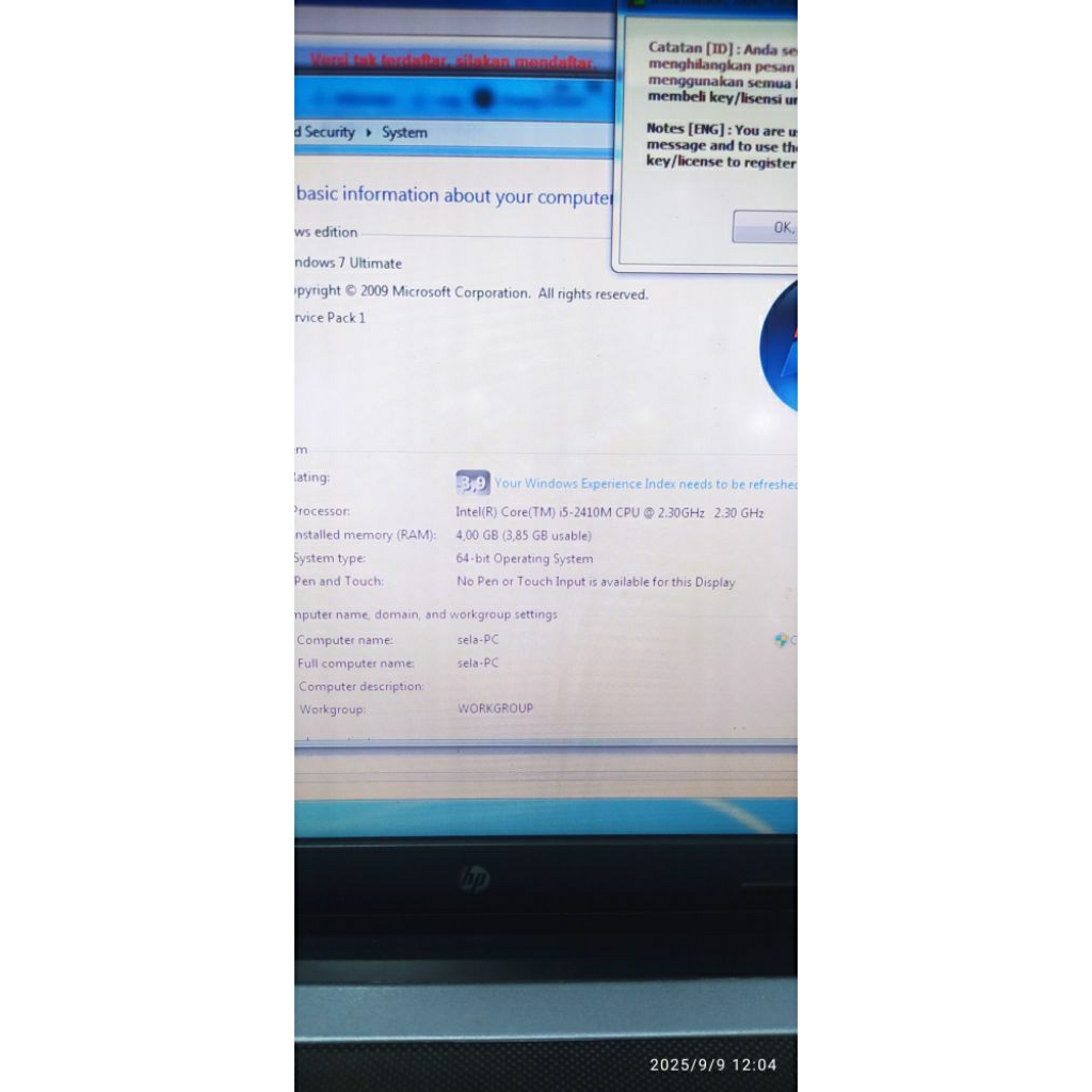 psosesor core i5 gen 2