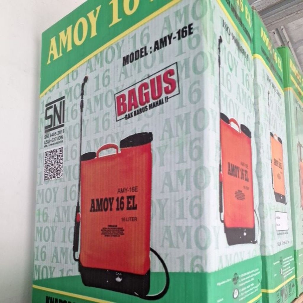 Teng semprot elektrik AMOY 16 LT